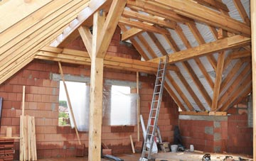 Poling Corner attic trusses